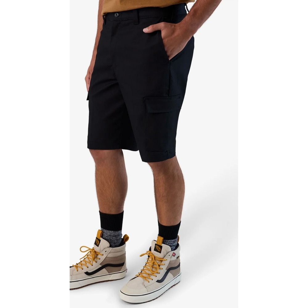 Dickies Pro Series Flex Cargo‎ Work Short Pro Black Men's Size 30 Engineered to - Picture 3 of 7